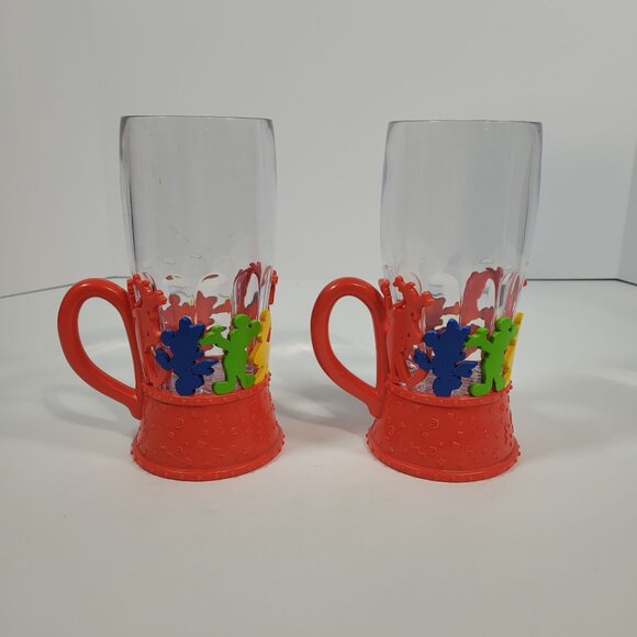 Disney On Ice Light Up Souvenir Cups With Handles Mickey Minnie Mouse Set Of 2 - Picture 2 of 8